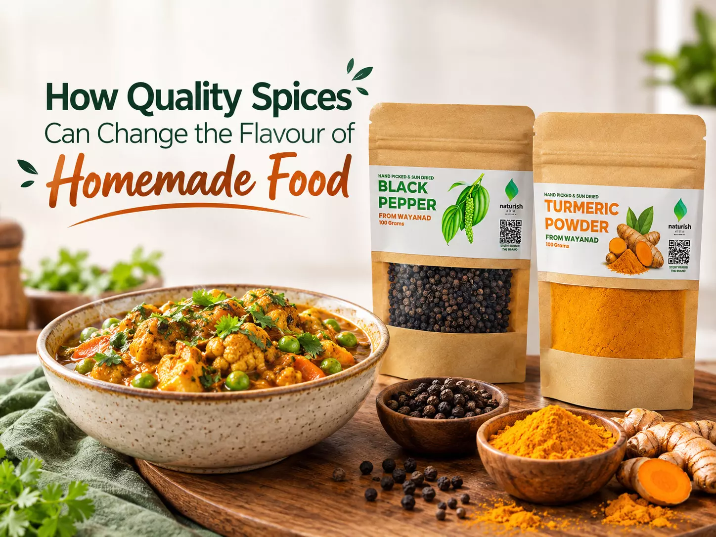 How Quality Spices Can Change the Flavour of Homemade Food