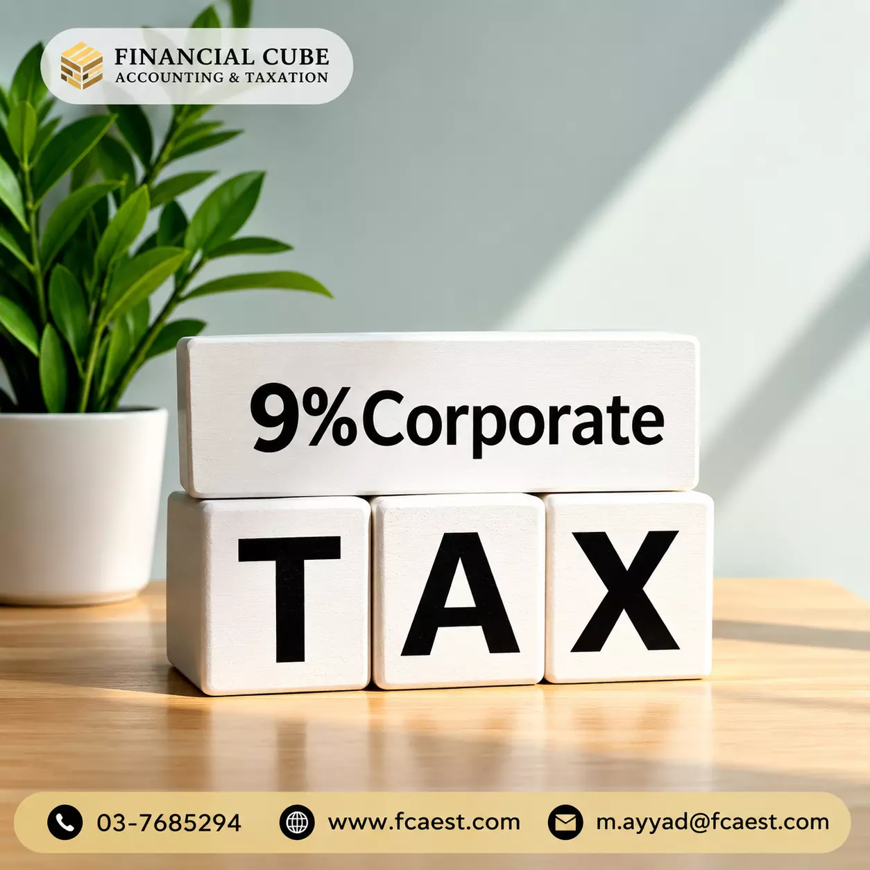 Financial Cube: Corporate Tax Consultants Dubai for Integrated Tax Compliance and Financial Control