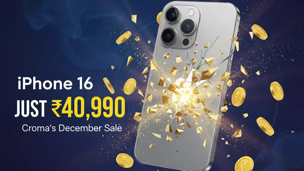 iPhone 16 at Just ₹40,990? Croma’s December Sale Turns Apple’s Flagship Into a Steal