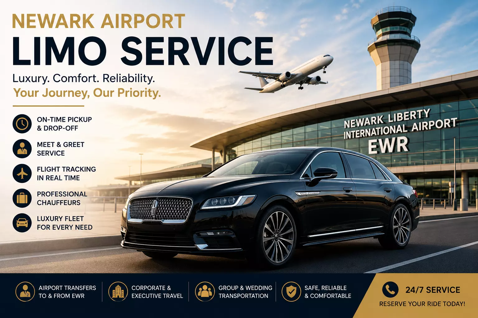 Why Professional Newark Airport Limo Service Is the Smart Choice for Modern Travelers