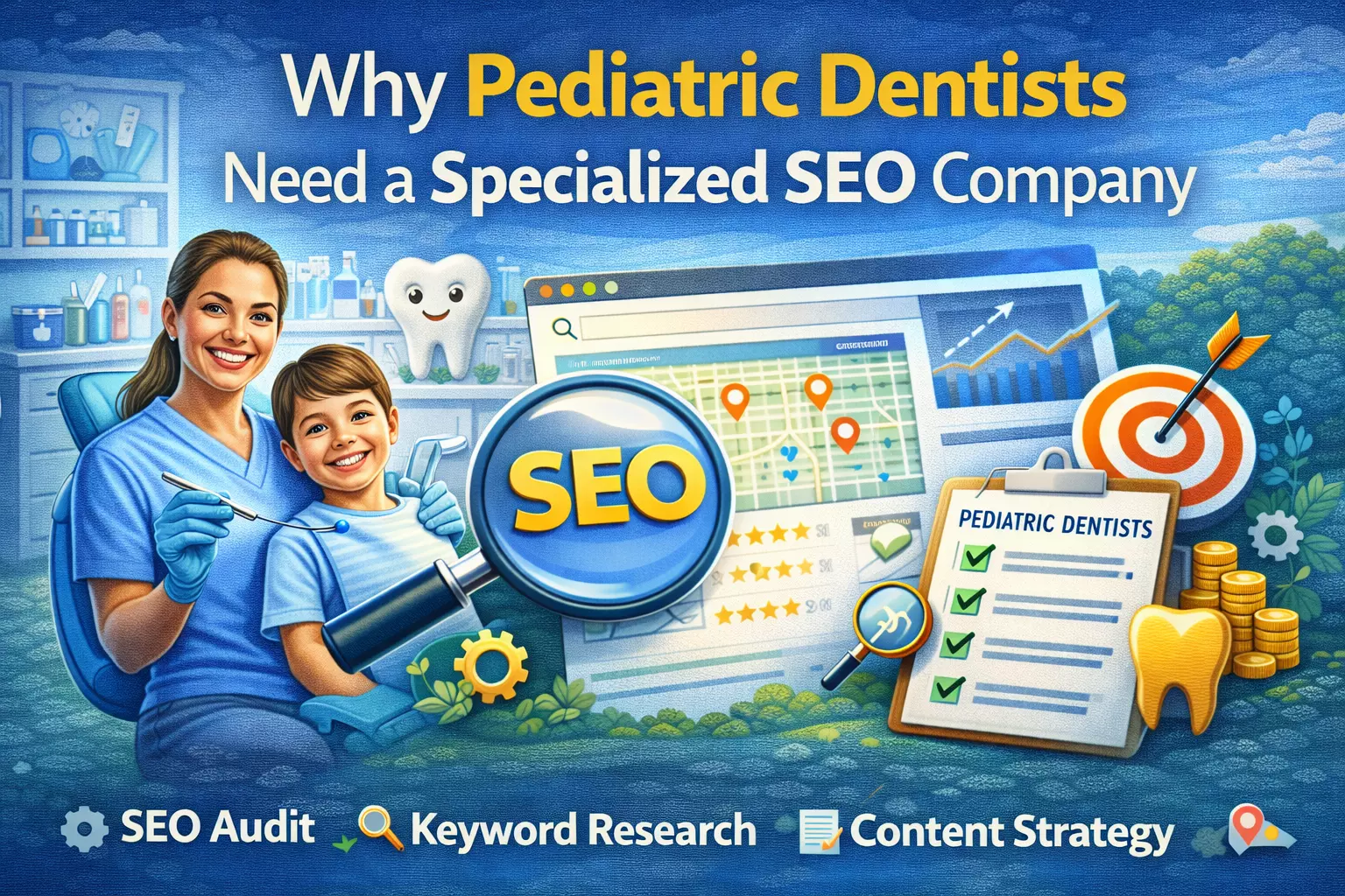 Why Pediatric Dentists Need a Specialized SEO Company