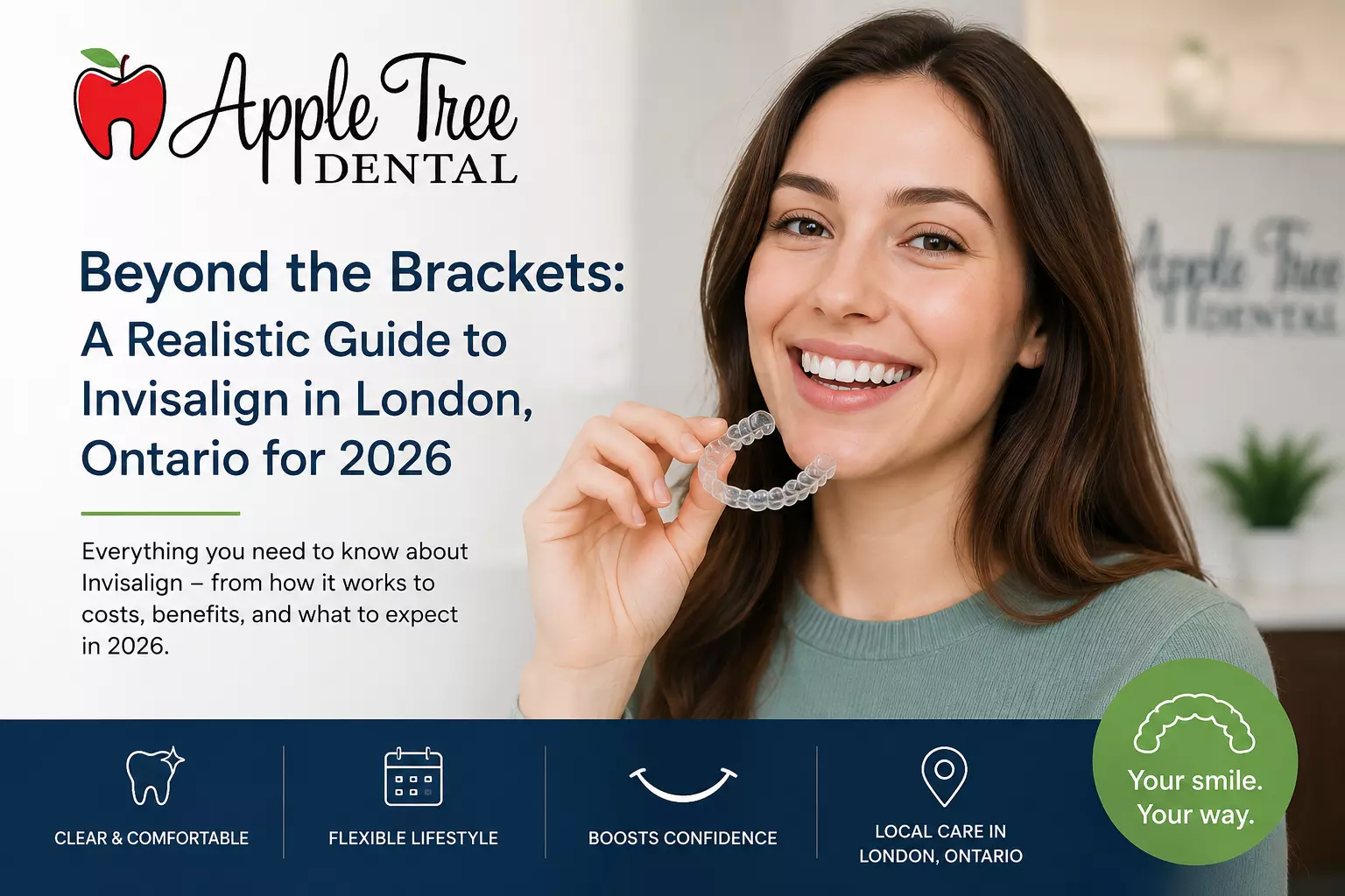 Beyond the Brackets: A Realistic Guide to Invisalign in London, Ontario for 2026