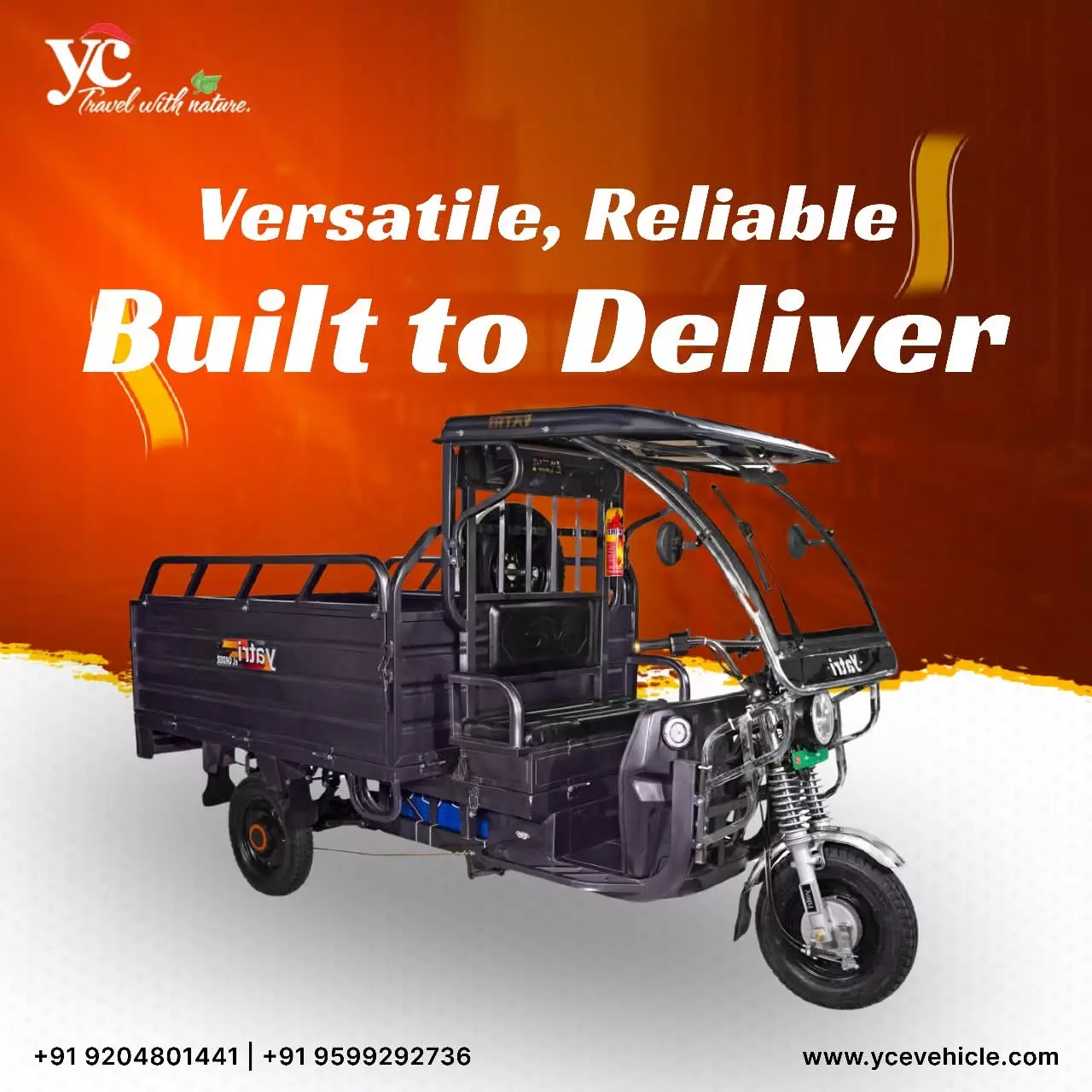 E Rickshaw Manufacturer in Khyala Delhi – YC Electric Vehicle