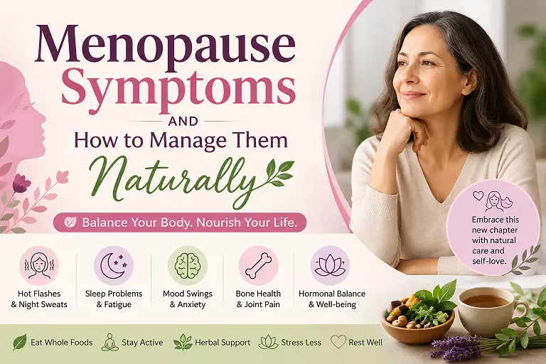 Menopause Symptoms and How to Manage Them Naturally
