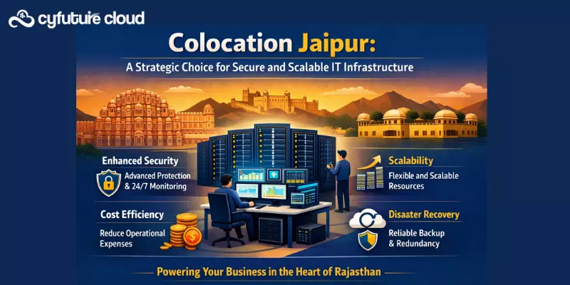 Colocation Jaipur: A Strategic Approach to Secure and Scalable IT Infrastructure