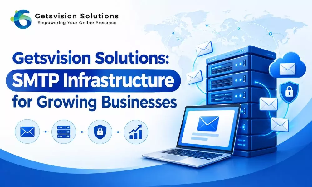 Getsvision Solutions: SMTP Infrastructure for Growing Businesses