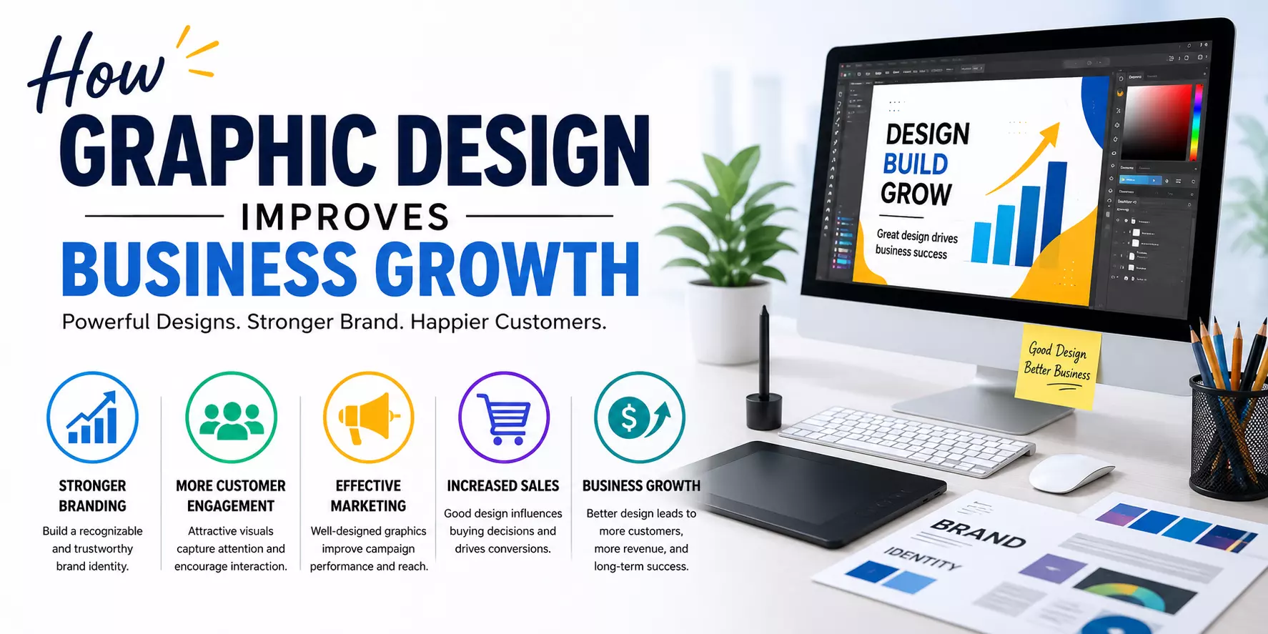 How Graphic Design Improves Business Growth