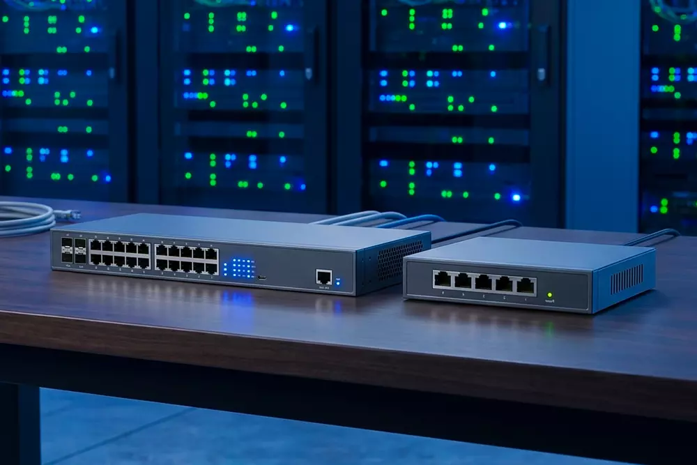 Managed vs Unmanaged Switches: Which One Is Right for Your Business?