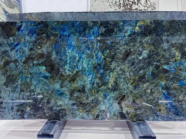 Why Lemurian Blue Granite Emits That Electric Flash