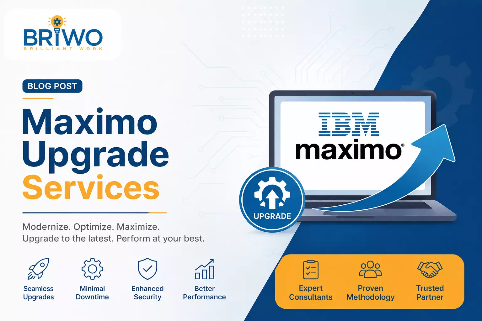Maximo Upgrade Services and IBM TRIRIGA Services: Briwosolutions