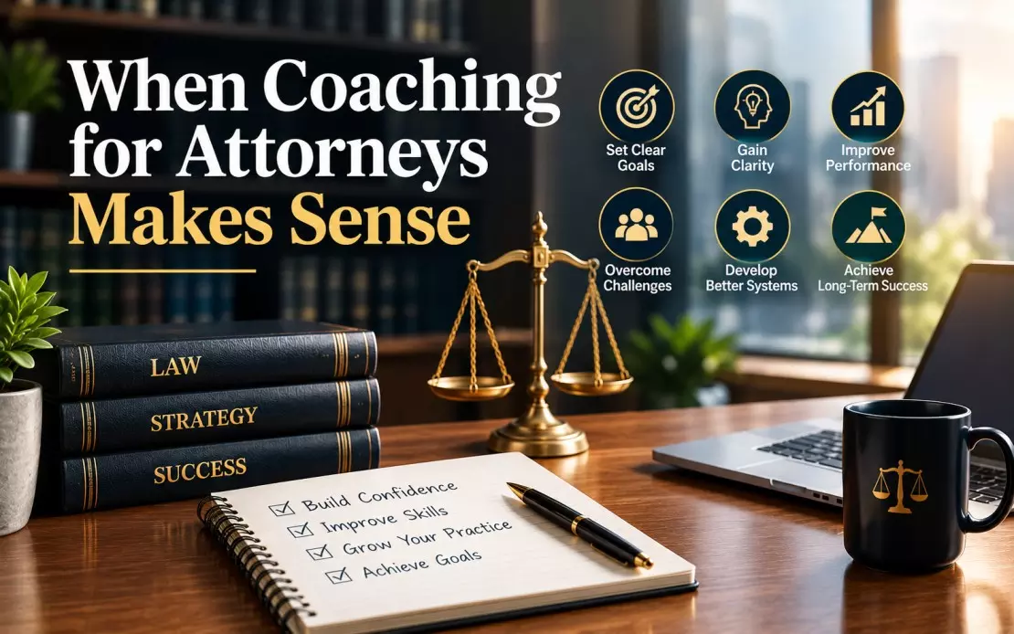 When Coaching for Attorneys Makes Sense