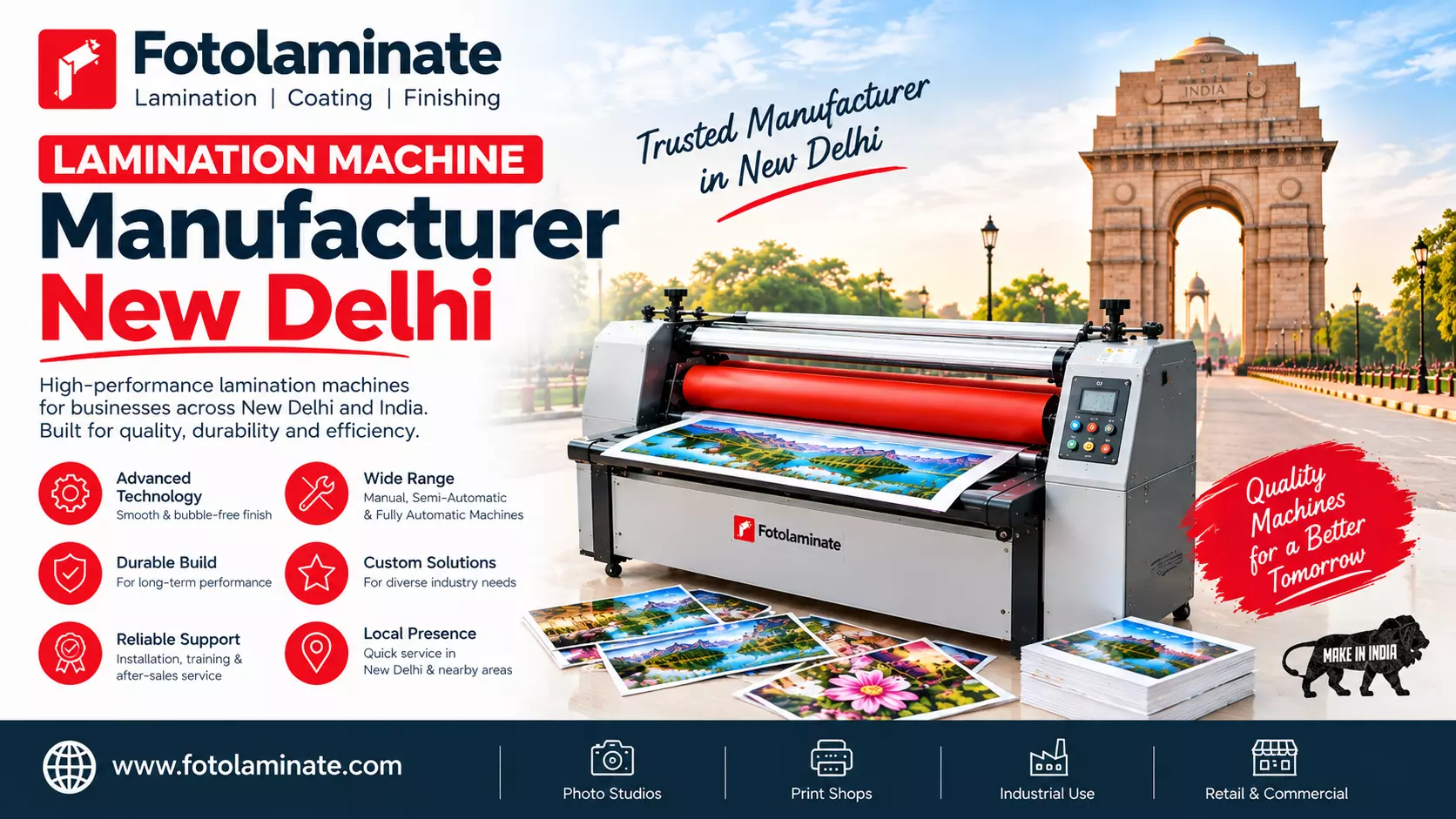Choosing a Photo Lamination Machine in India: Understanding the Different Types