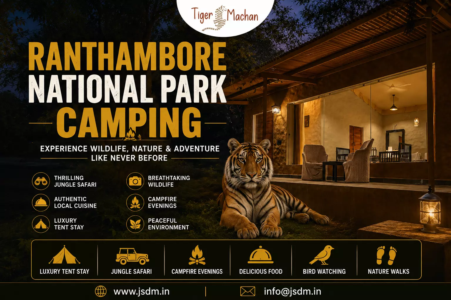 Ranthambore National Park Camping: Your Complete Guide to a Memorable Wildlife Escape