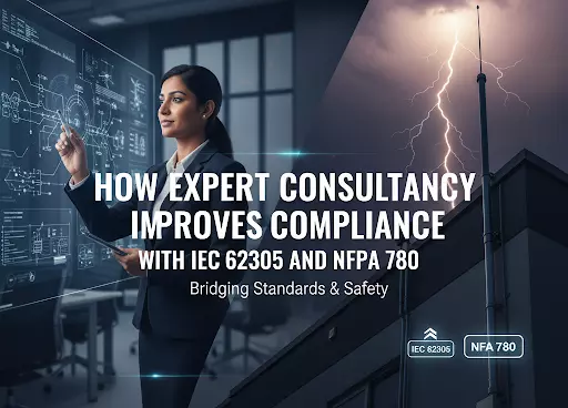 How Expert Consultancy Improves Compliance with IEC 62305 and NFPA 780