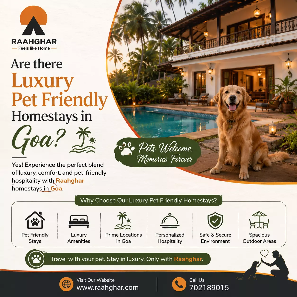 Are There Luxury Pet Friendly Homestays in Goa?