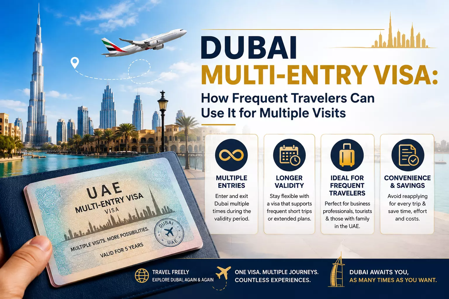 Dubai Multi-Entry Visa: How Frequent Travelers Can Use It for Multiple Visits