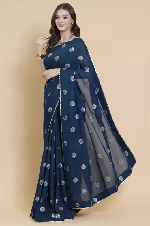 Engagement Party Sarees: Designer Styles for a Sophisticated Look