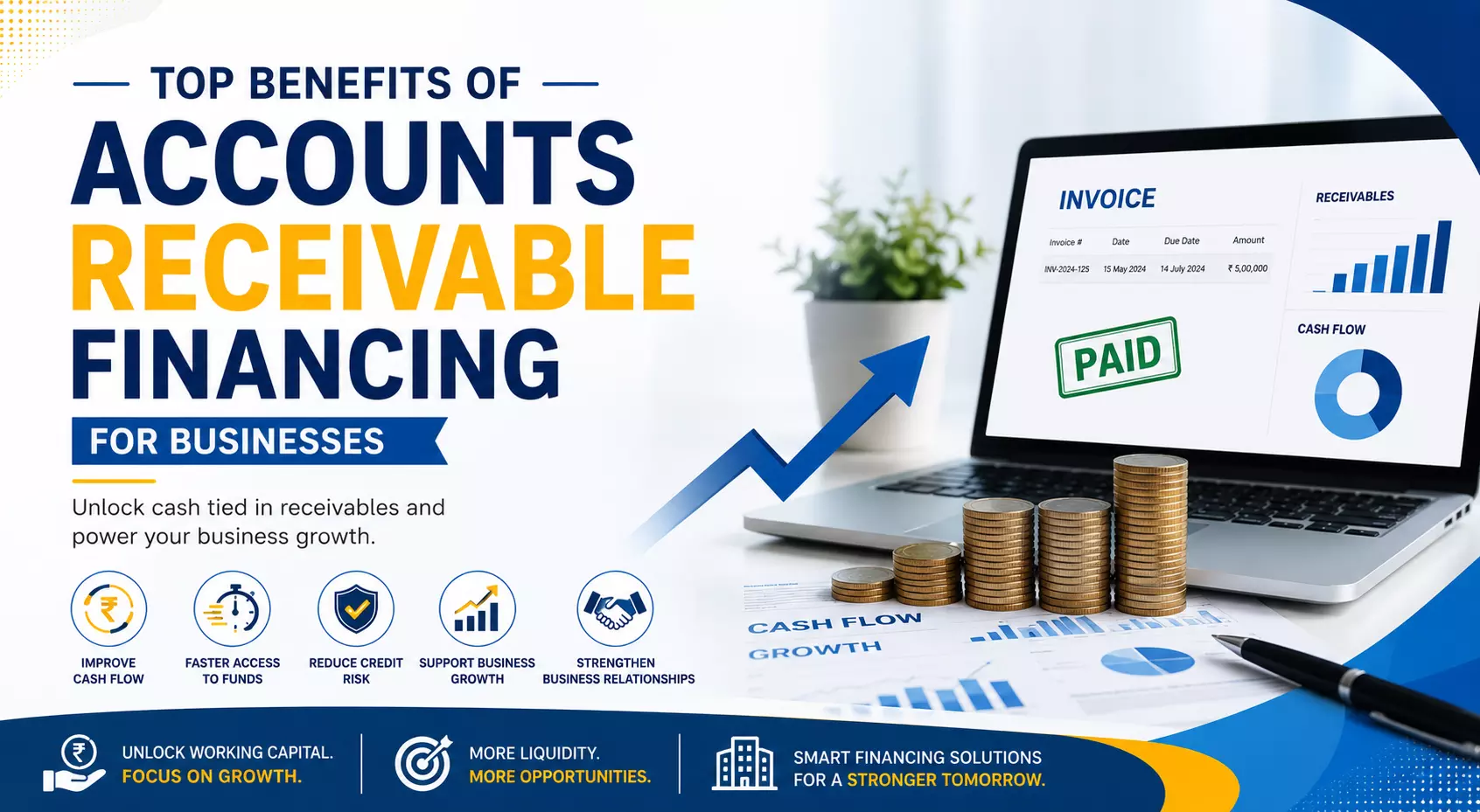 Top Benefits of Accounts Receivable Financing for Businesses