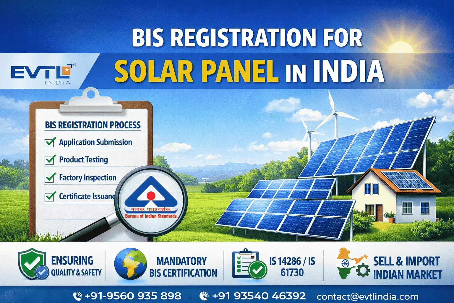 BIS Certification for Solar Panel : Complete Compliance Guide