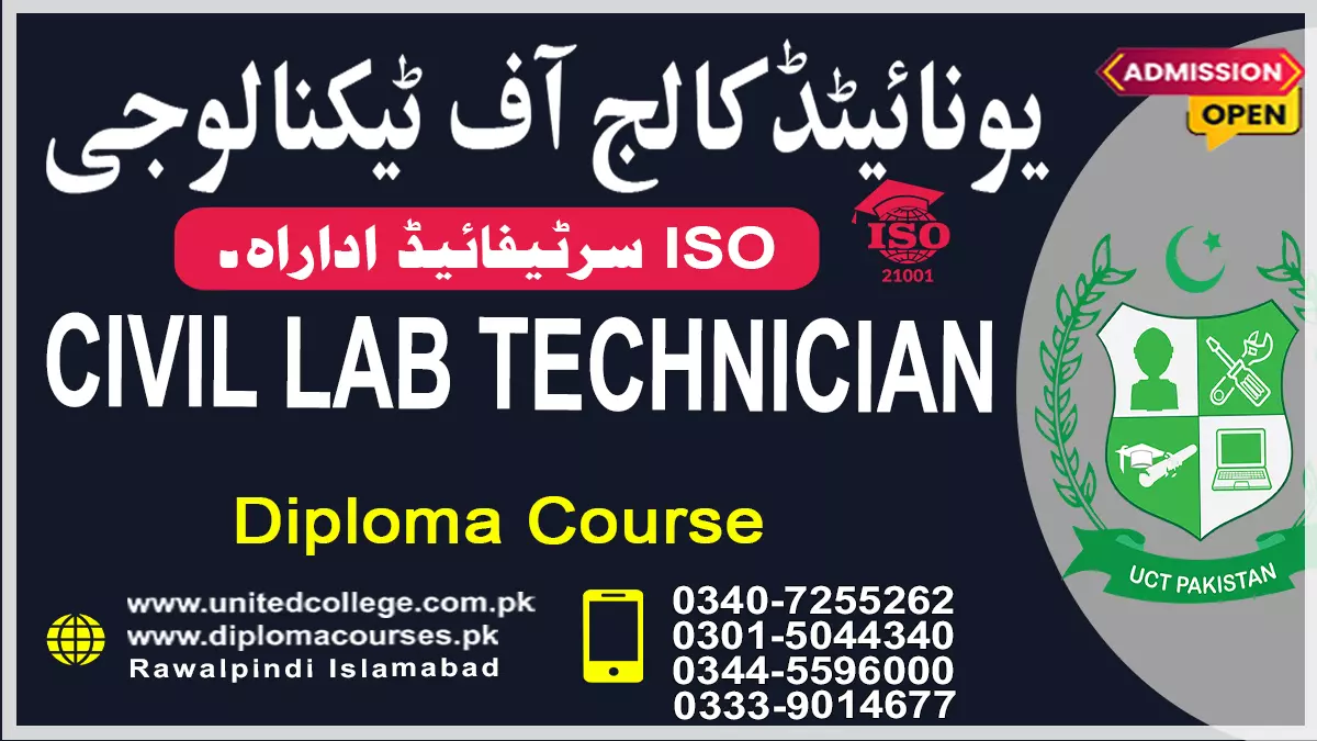 Civil Lab Technician Course in Rawalpindi Islamabad