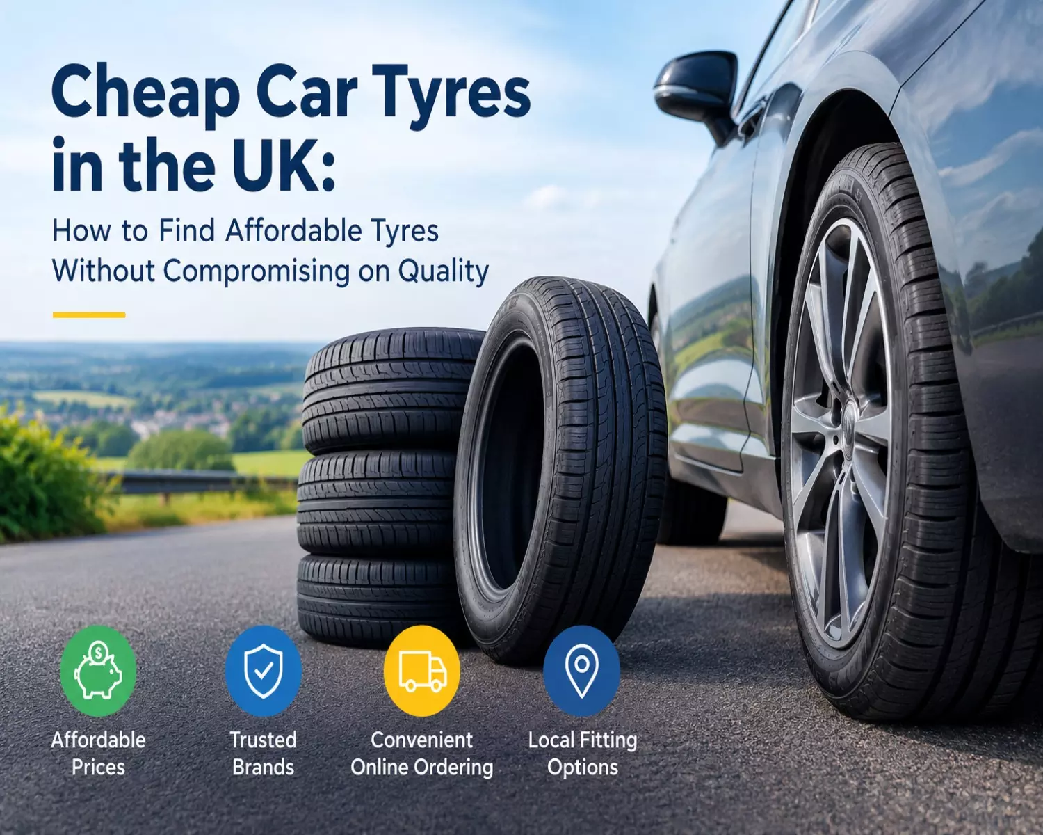 Cheap Car Tyres in the UK: How to Find Affordable Tyres Without Compromising on Quality