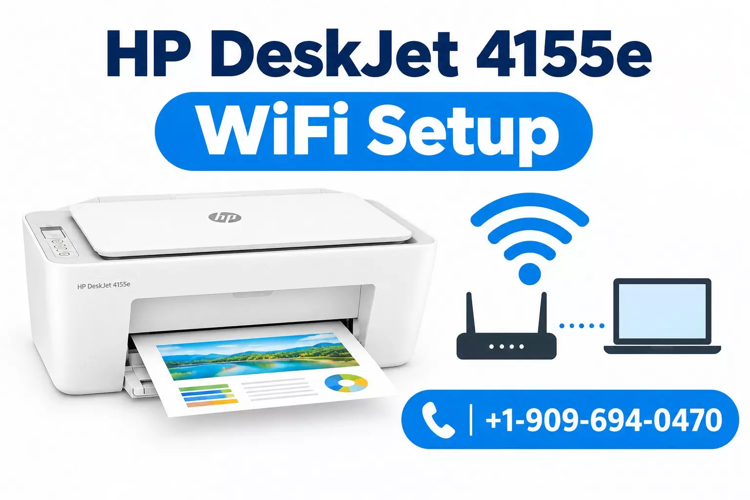 HP DeskJet 4155e Connect to WiFi: A Complete Setup Guide