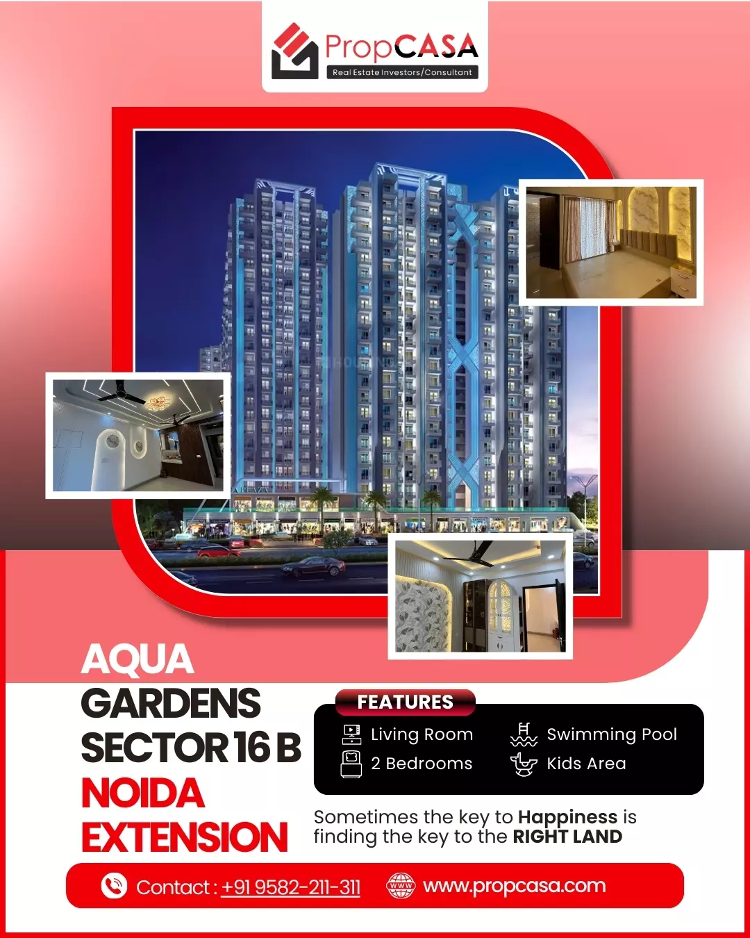 Aqua Garden Offers a Balanced Lifestyle with Comfort and Convenience.