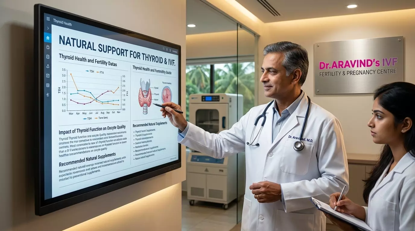 IVF with Thyroid Issues: Natural Tips from Best Hospital in Kozhikode