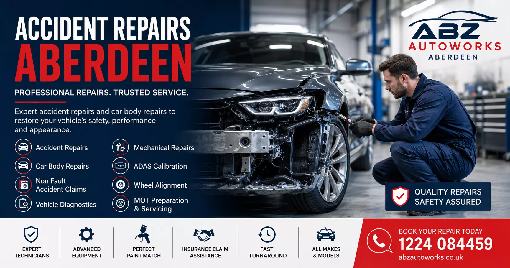 Accident Repairs Aberdeen: Restore Your Vehicle Safely with Professional Car Body Repair Services