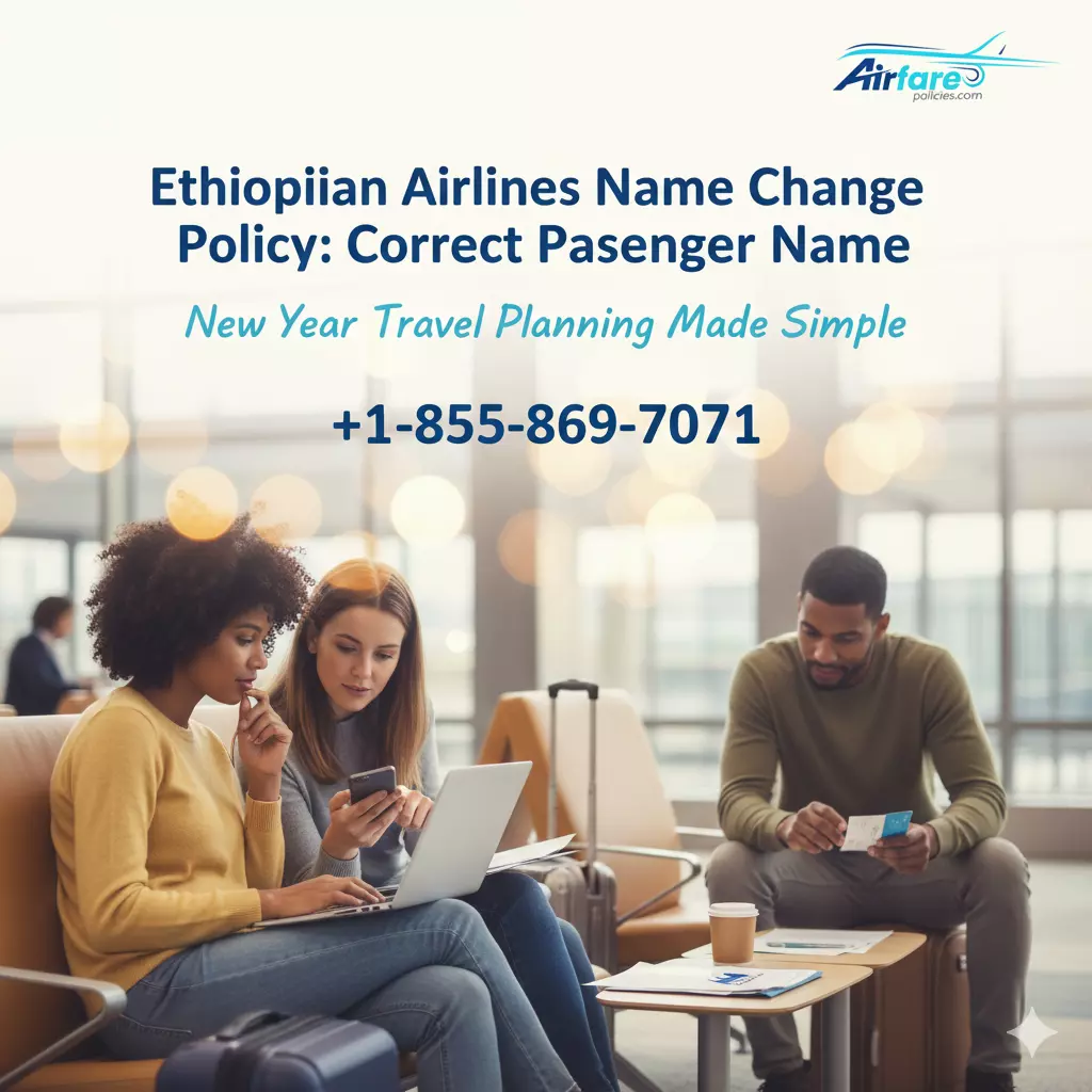 Ethiopian Airlines Name Change Policy: Correct Passenger Name