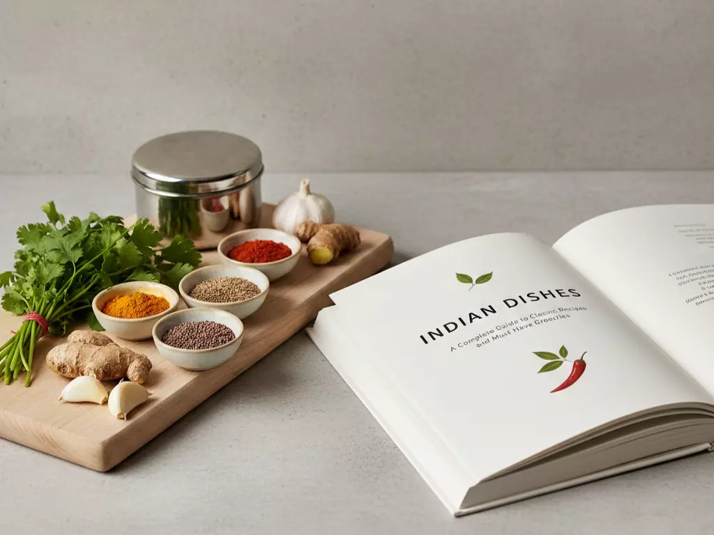 Indian Dishes: A Complete Guide to Classic Recipes and Must-Have Groceries