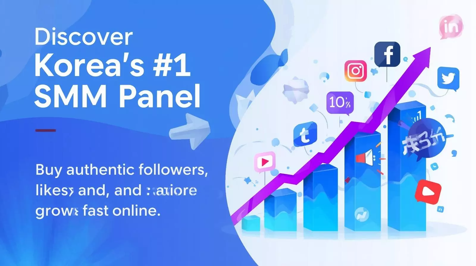 Best Korean SMM Panel to Grow Followers, Likes & Reach Fast