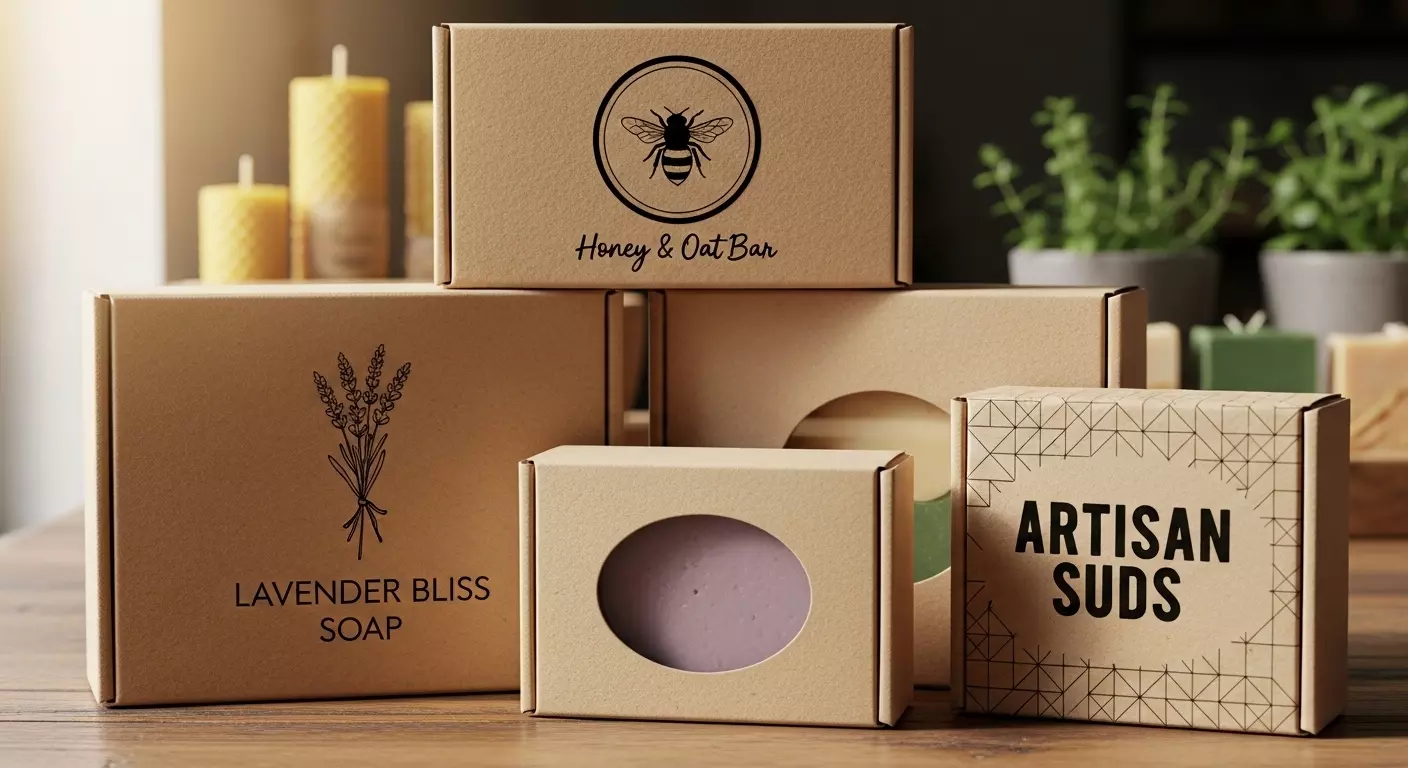 Custom Kraft Soap Boxes for Retail Packaging Guide