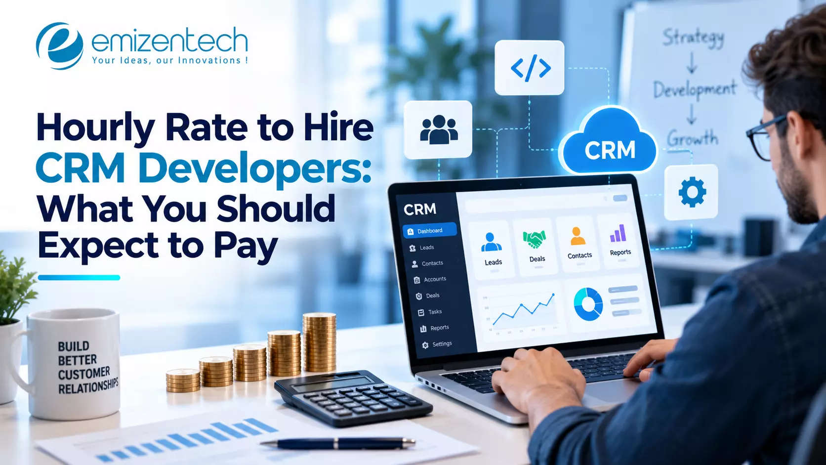 Hourly Rate to Hire CRM Developers: What You Should Expect to Pay