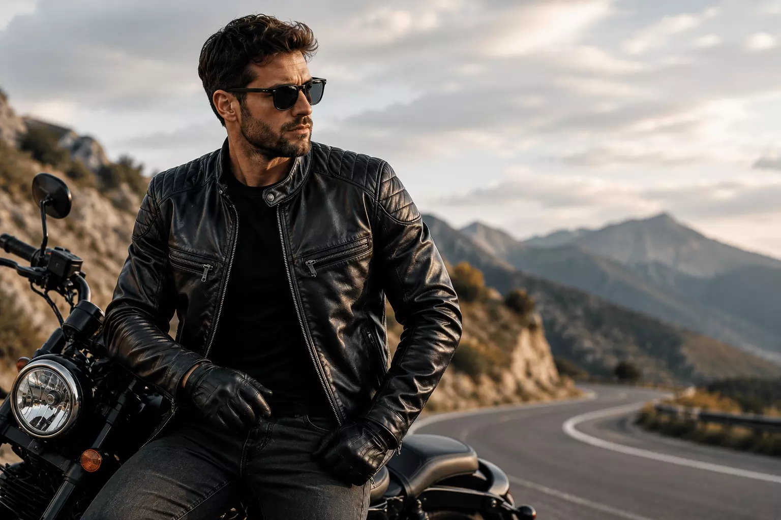 Stylish Men’s Leather Motorcycle Jackets for Every Rider