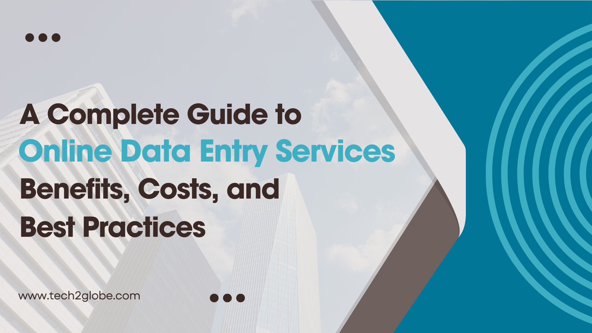 A Complete Guide to Online Data Entry Services: Benefits, Costs, and ...