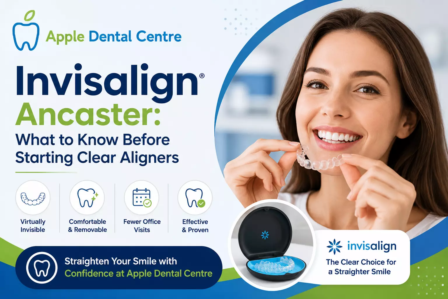 Invisalign Ancaster: What to Know Before Starting Clear Aligners
