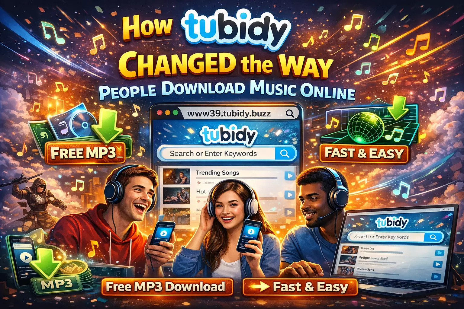 How Tubidy Changed the Way People Download Music Online