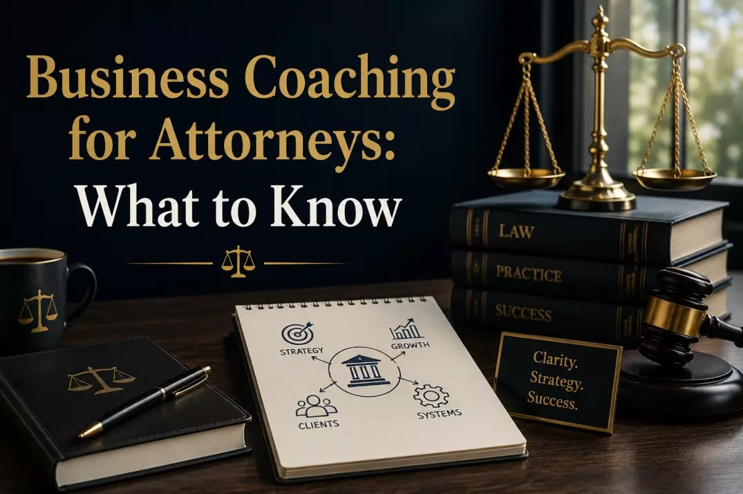Why Business Coaching for Attorneys Works So Well