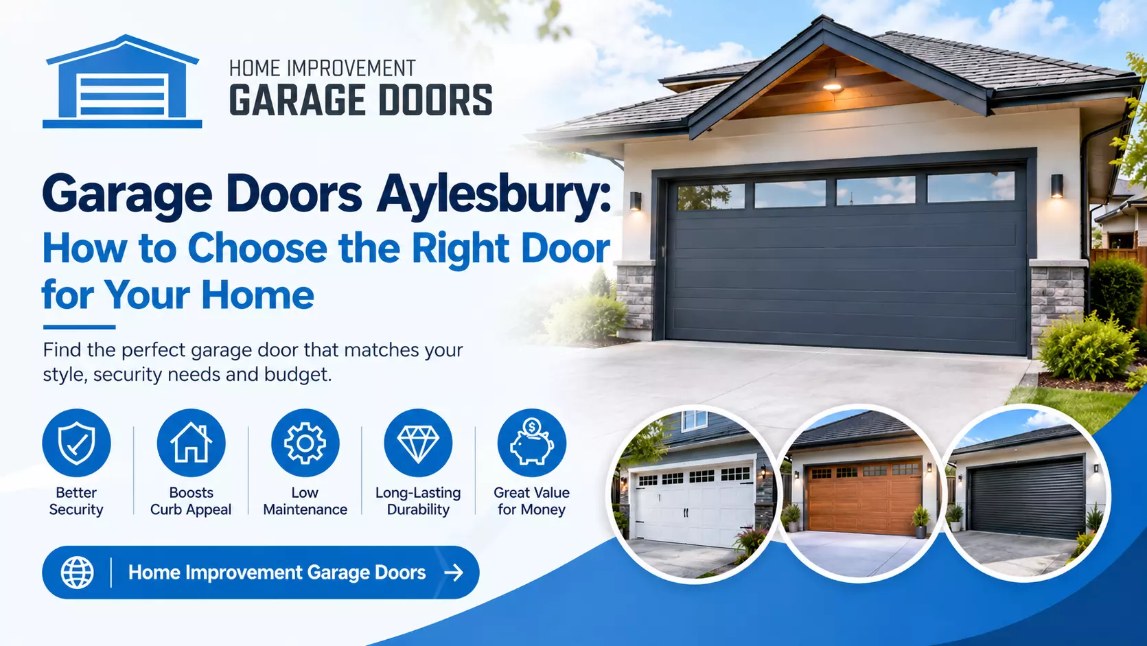 Garage Doors Aylesbury: How to Choose the Right Door for Your Home