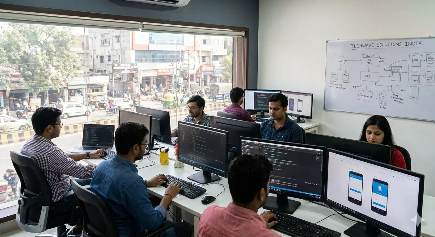 What technologies are used in mobile app development services india?