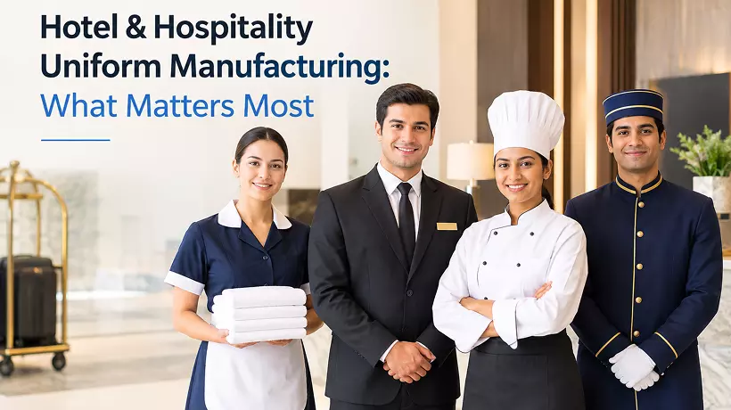 Hotel & Hospitality Uniform Manufacturing: What Matters Most