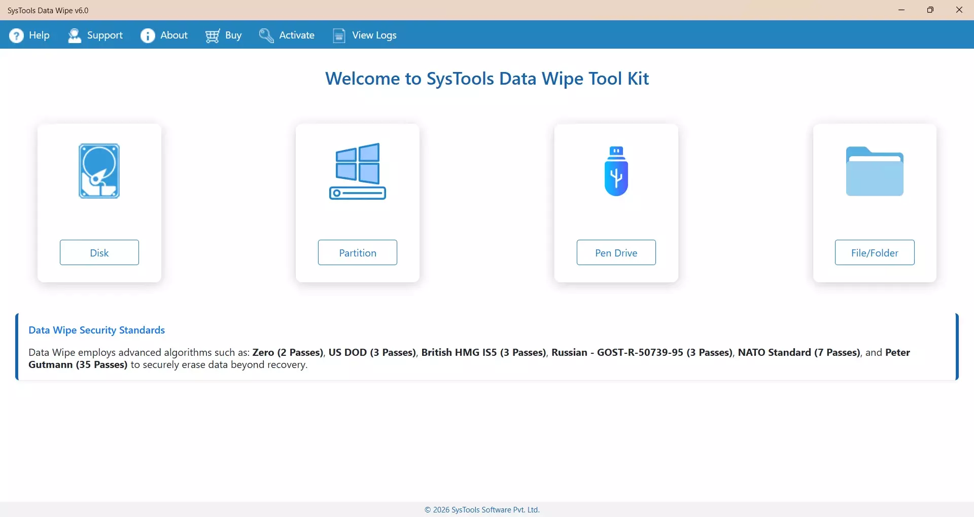 SysTools Secure File Deletion Software: Permanently Delete Files Beyond Recovery