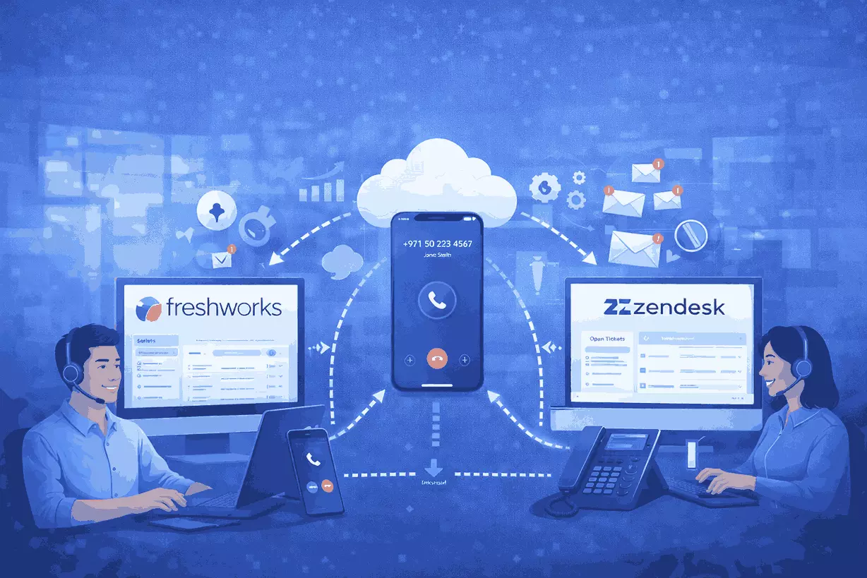 How Cloud Calling Works Better When Connected to Your CRM and Support Tools