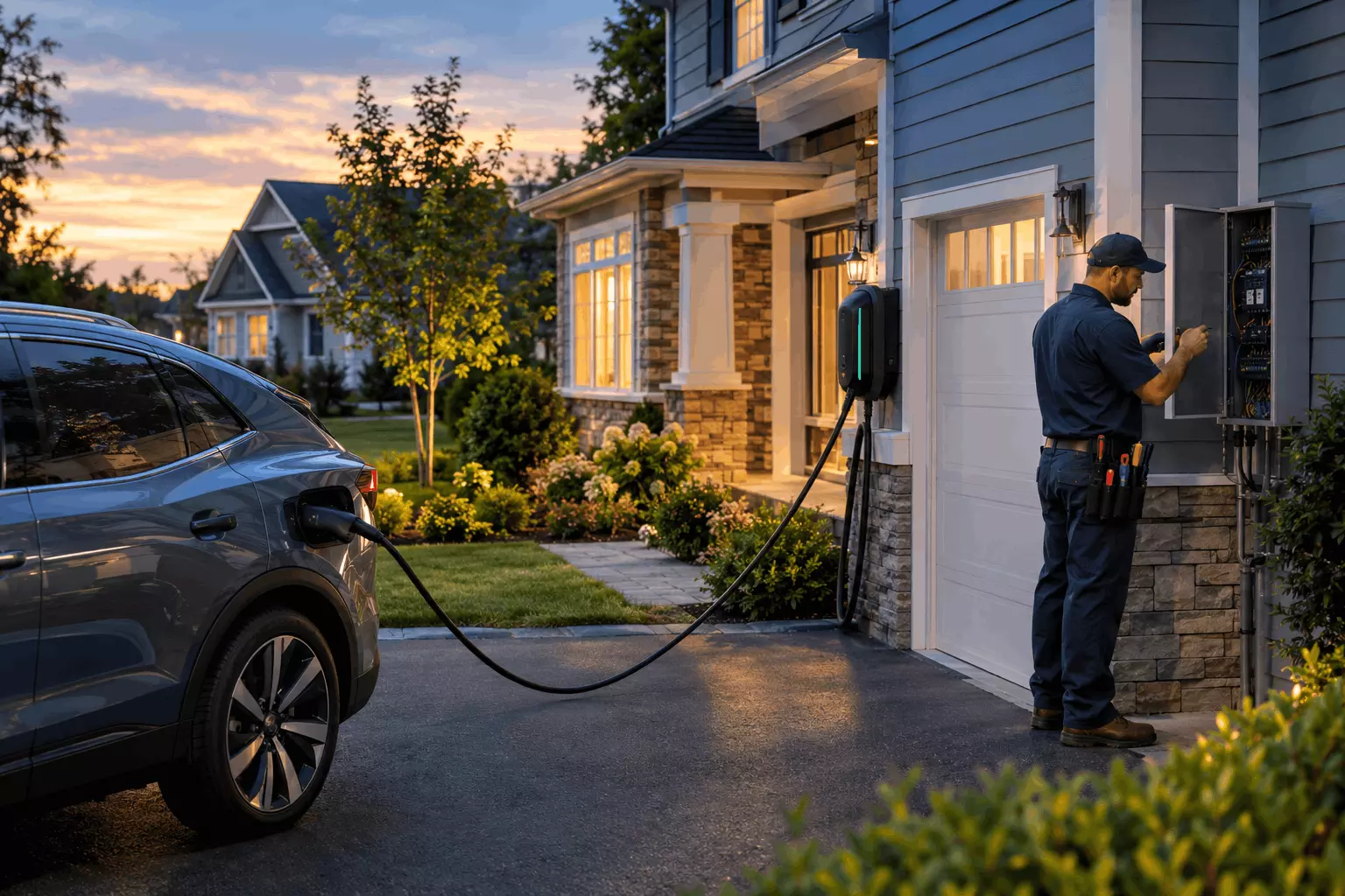 What Homeowners Should Know Before Setting Up an EV Charger at Home