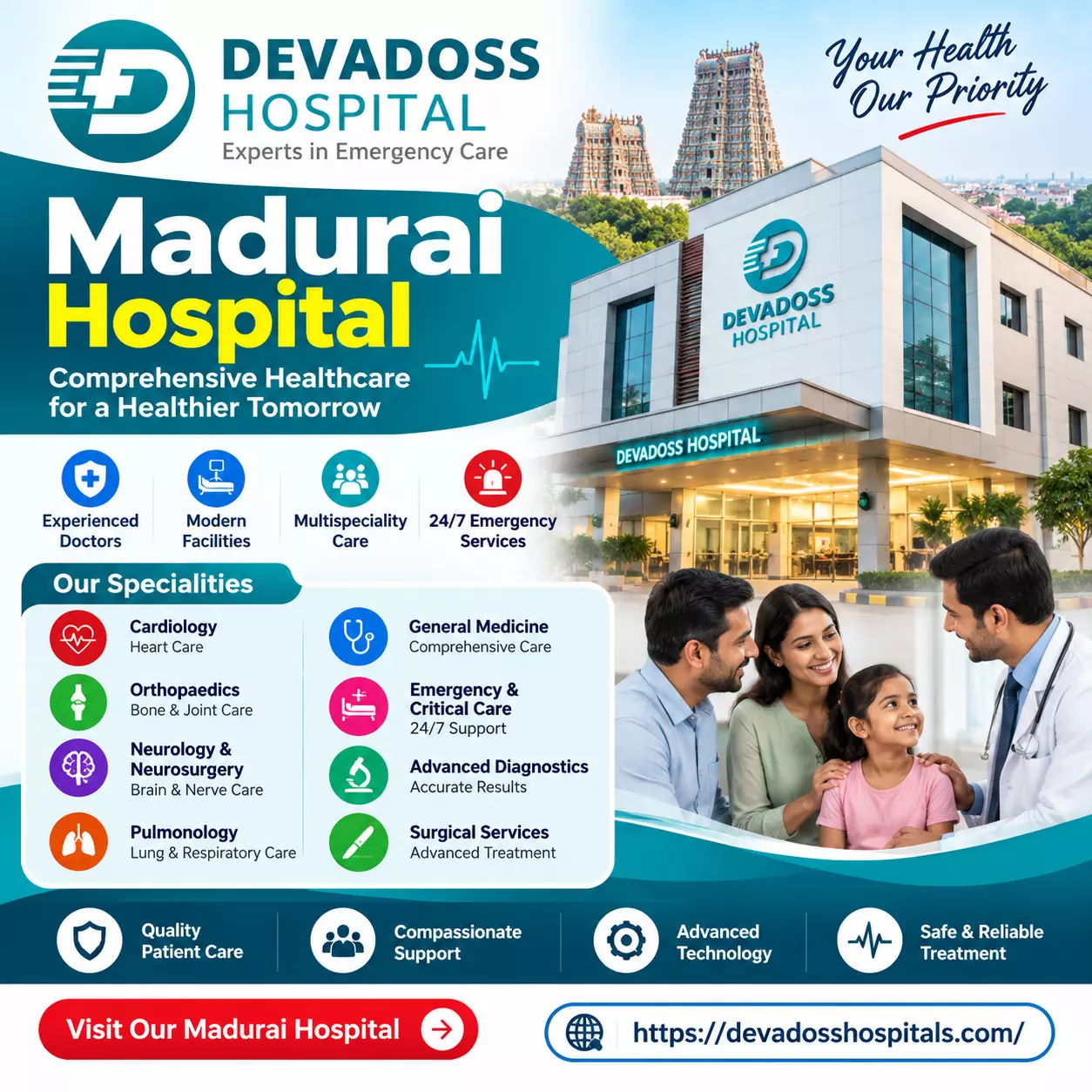 Madurai Hospital: A Complete Guide to Multispeciality Healthcare and Quality Medical Services