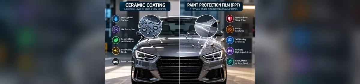 Ceramic Coating and PPF: A Simple Guide to the Differences