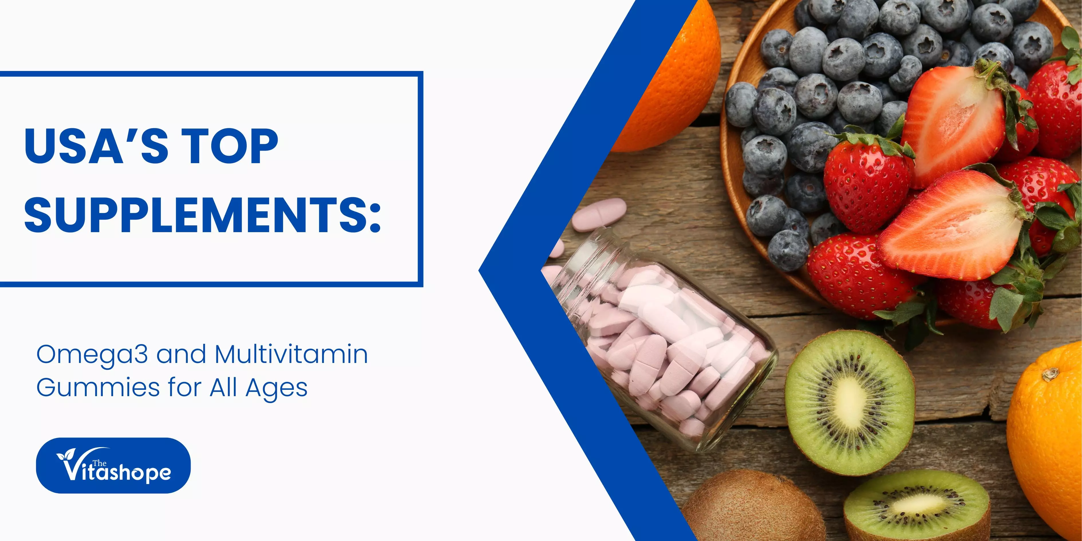 USA’s Top Supplements: Omega3 and Multivitamin Gummies for All Ages