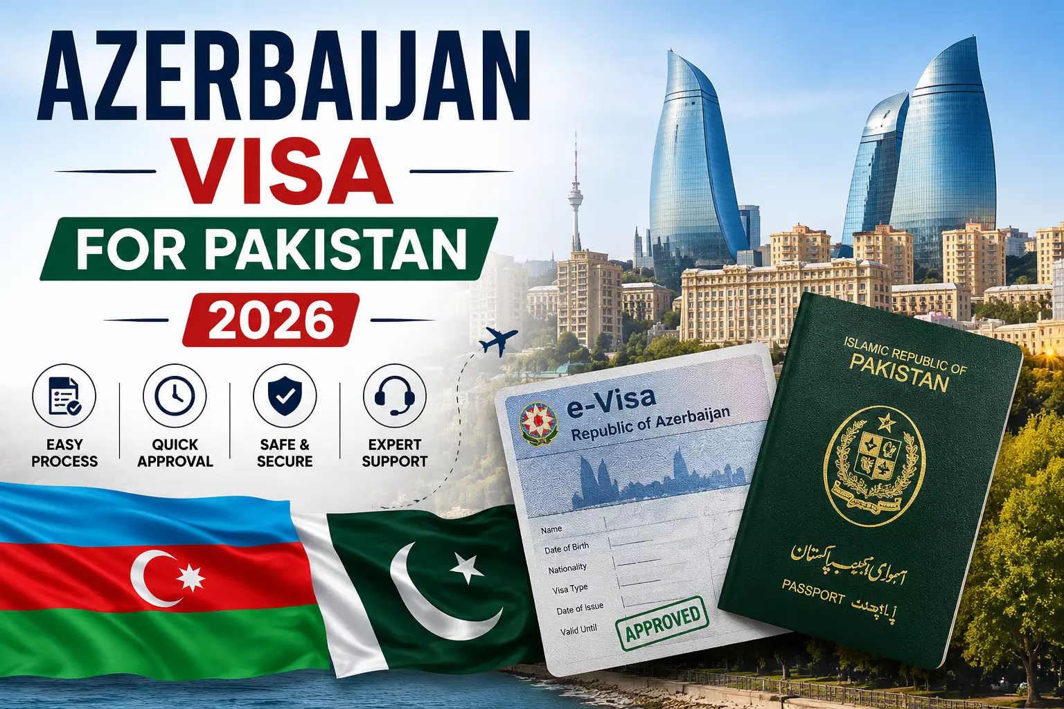 Azerbaijan Visa for Pakistan 2026 – Complete Guide for Pakistani Travelers