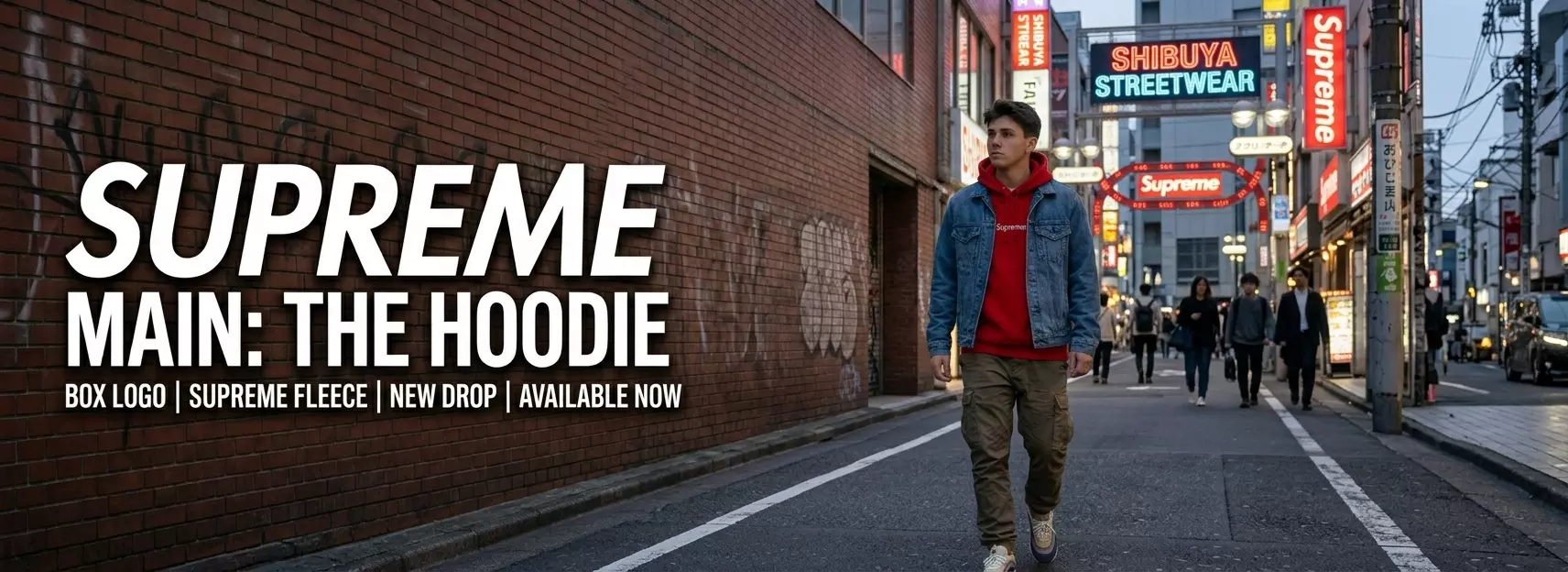 Supreme Fleece Hoodie – Comfortable Everyday Streetwear